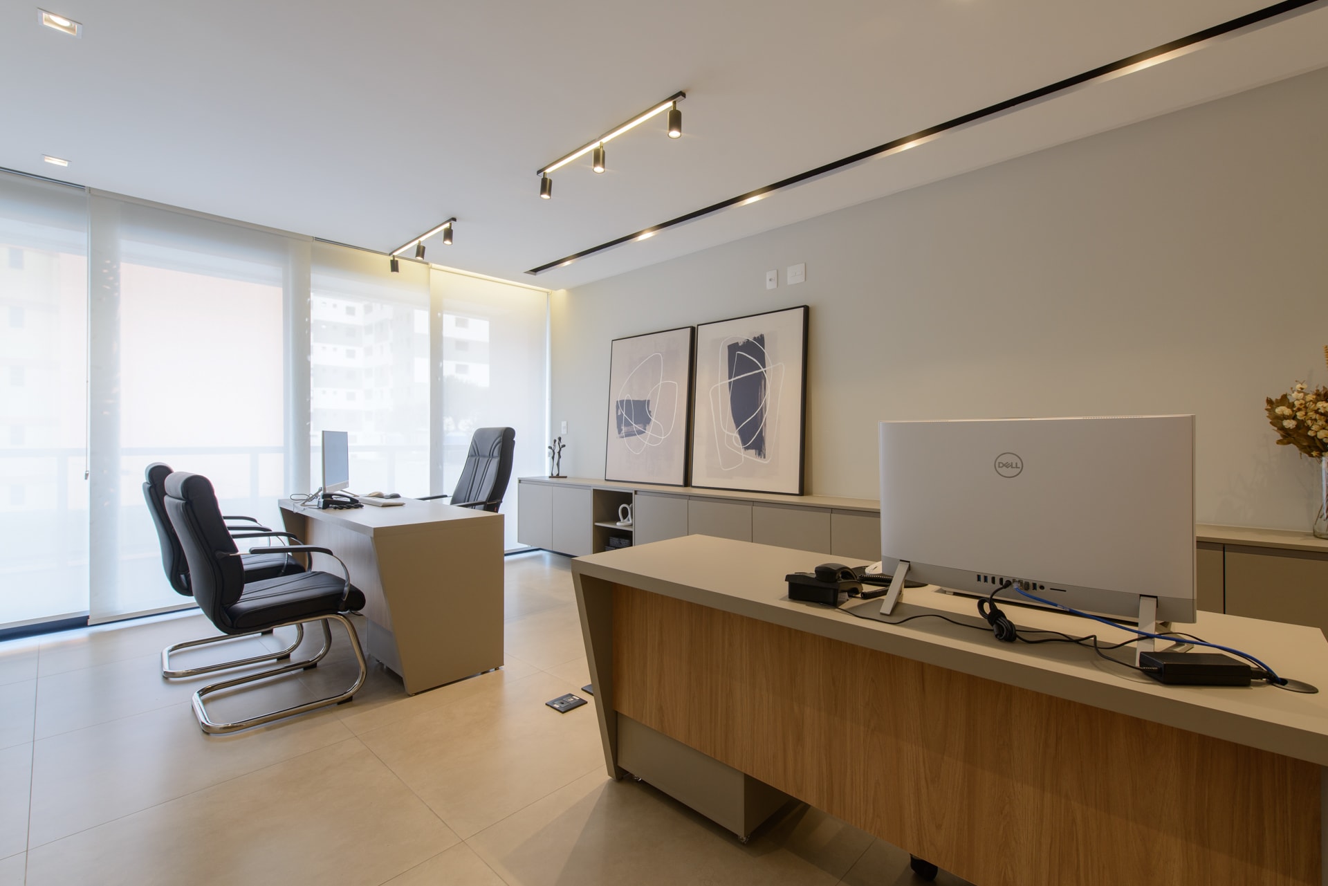 Fotografia de arquitetura e interiores - Escritório SBC - Arquiteto MB4 Arquitetura - Foto 5