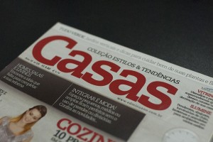 Foto de Edson Ferreira publicada na revista Casas