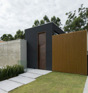 Fotografia de arquitetura fachada de casa